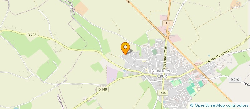 localisation de l'entreprise CLAUSSE DESCHAMPS  TERRES-DE-CAUX