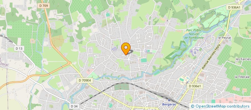 localisation de l'entreprise CLAUSSE MONGIS à BERGERAC