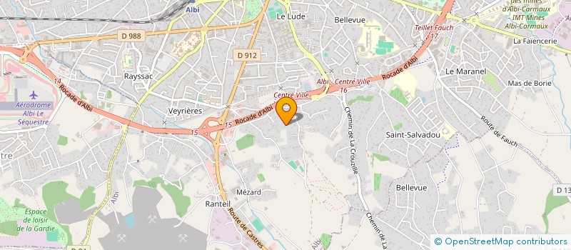 localisation de l'entreprise CLAUSURAL à ALBI