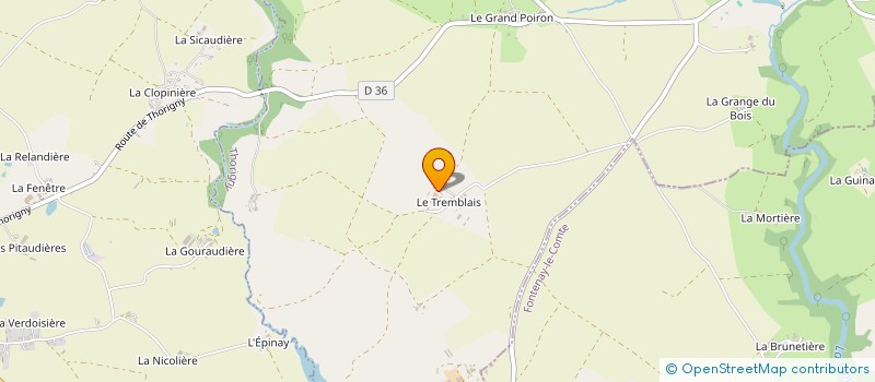 localisation de l'entreprise CLAV'S  THORIGNY