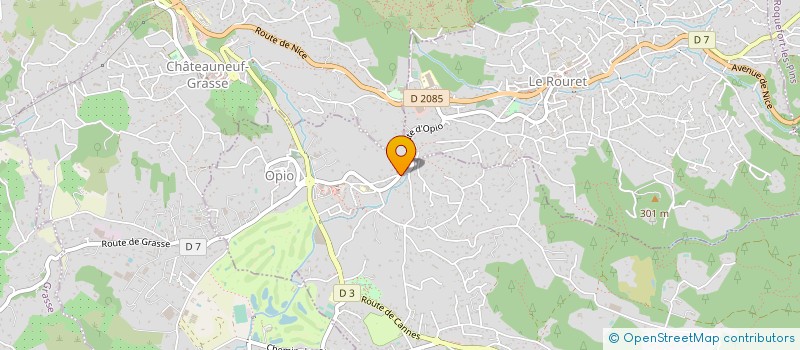 localisation de l'entreprise CLAVARY IMMOBILIER INTERNATIONAL  OPIO