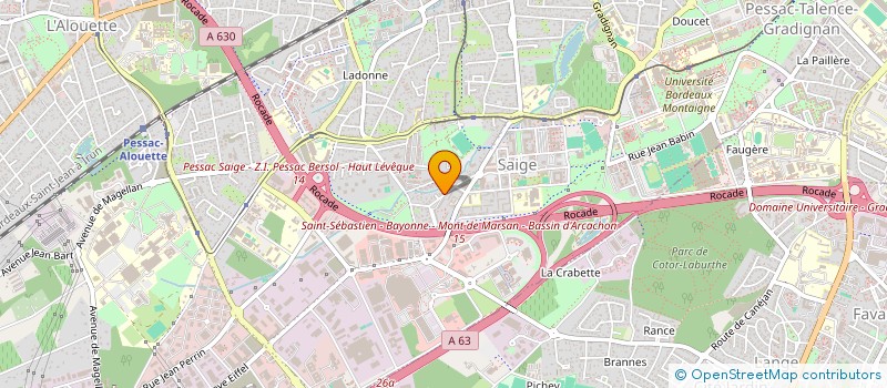 localisation de l'entreprise CLAVE IMMOBILIER à PESSAC