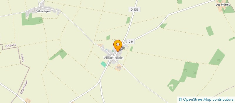 localisation de l'entreprise CLAVEAU à VILLAMBLAIN