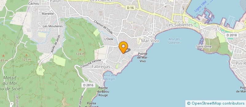 localisation de l'entreprise CLAVEAU LECOMTE à LA SEYNE-SUR-MER
