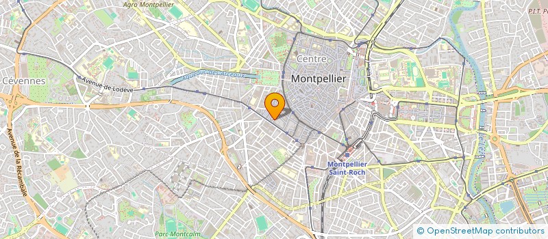 localisation de l'entreprise CLAVECINS MARTINE ARGELLIES à MONTPELLIER