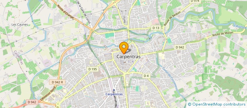 localisation de l'entreprise CLAVEL RENE ET FILS à CARPENTRAS