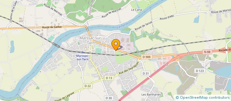 localisation de l'entreprise CLAVERIE DEVELOPPEMENT  SAINTE-CROIX