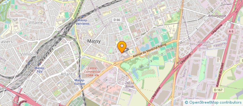 localisation de l'entreprise CLAVES AD MUSICAM  MONTLHERY