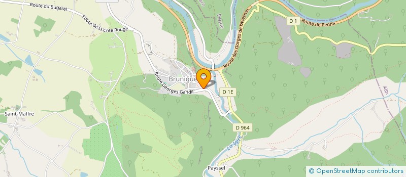 localisation de l'entreprise CLAVIERES VIANDES  PUYGAILLARD-DE-QUERCY