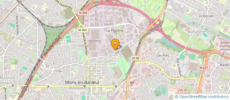 localisation de l'entreprise CLAVIO à MARCQ-EN-BARŒUL