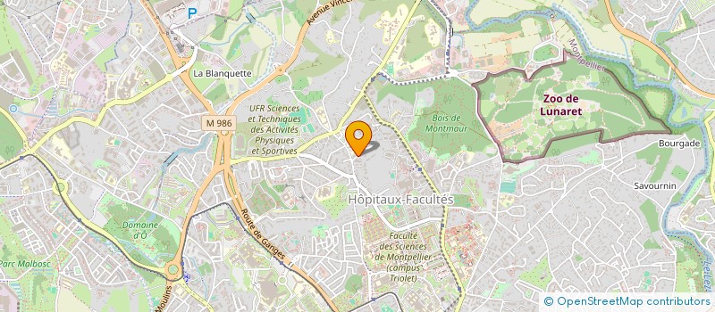 localisation de l'entreprise CLAVISIN à MONTPELLIER