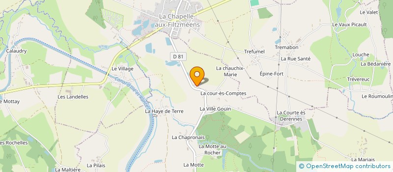 localisation de l'entreprise CLAVO  QUEBRIAC