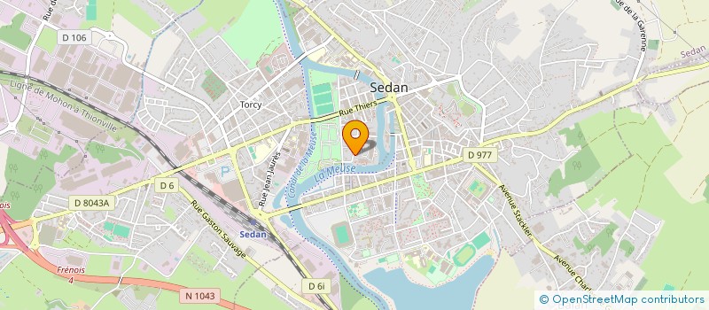 localisation de l'entreprise CLAVUS PARKUM  SEDAN