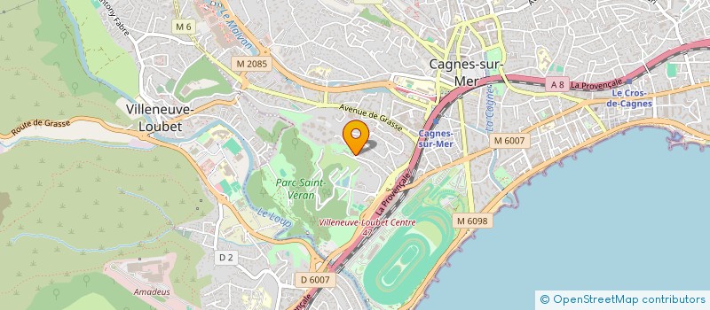 localisation de l'entreprise CLAX à CAGNES-SUR-MER