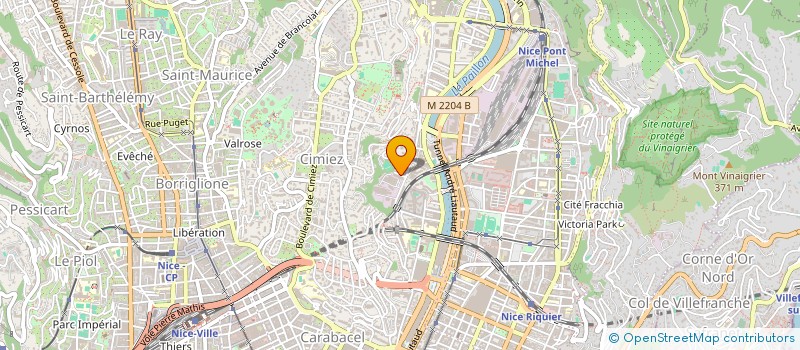 localisation de l'entreprise CLAY  NICE