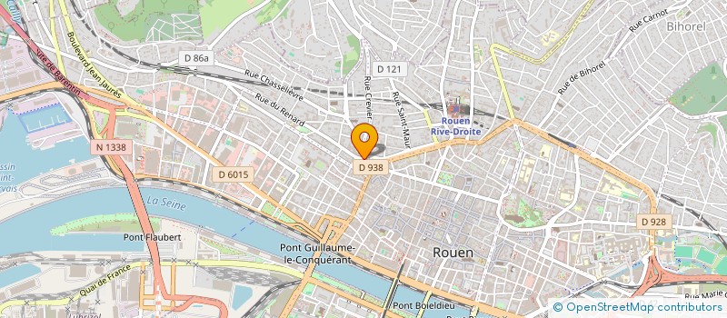 localisation de l'entreprise CLAY ET RICHARD à ROUEN
