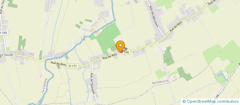 localisation de l'entreprise CLAYE AGRI  RICHEBOURG