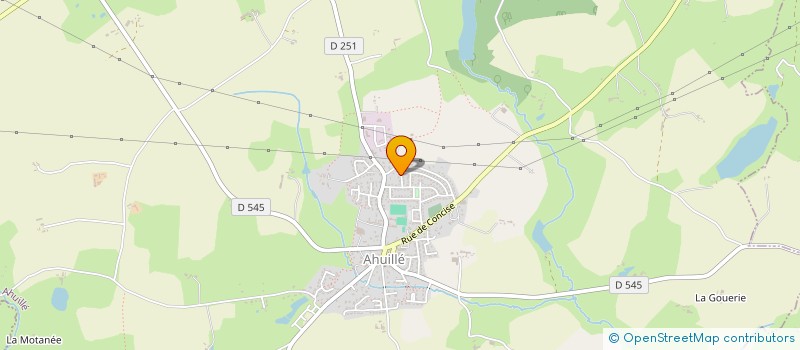 localisation de l'entreprise CLAYLAND  AHUILLE