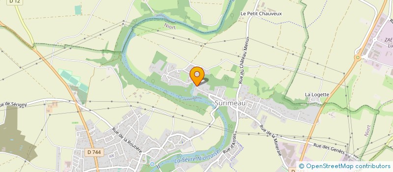 localisation de l'entreprise CLAYMA  NIORT