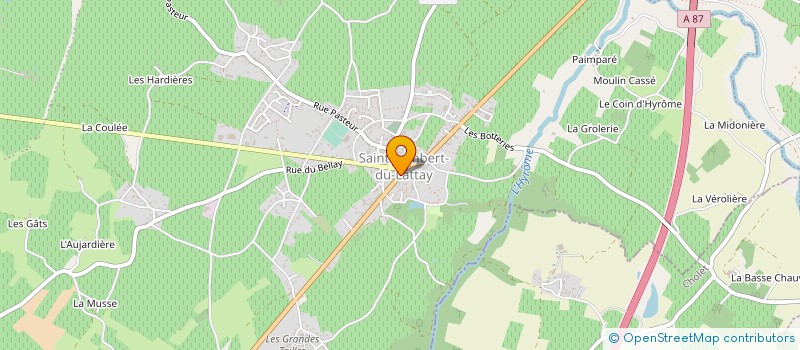 localisation de l'entreprise CLAYOU à VAL-DU-LAYON