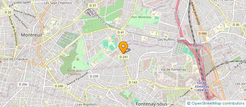 localisation de l'entreprise CLAYS DISTRIBUTION SARL à MONTREUIL