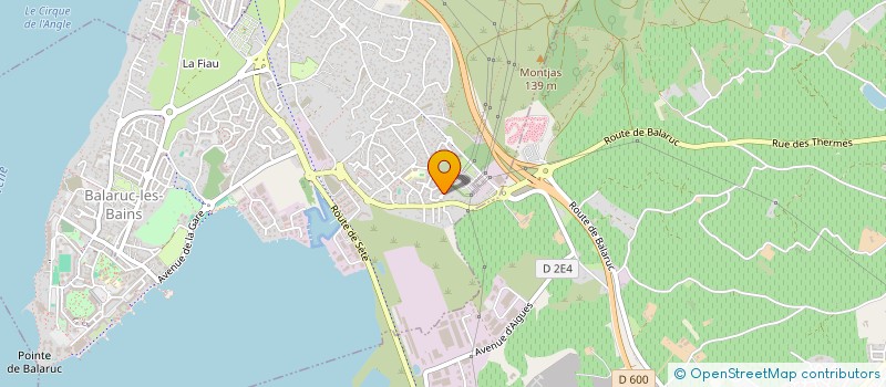 localisation de l'entreprise CLAYTON  BALARUC-LES-BAINS