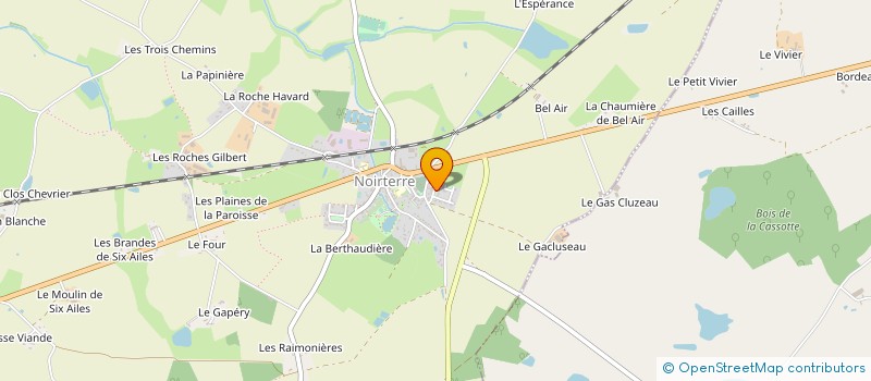 localisation de l'entreprise CLAZAY CONSTRUCTION à BRESSUIRE