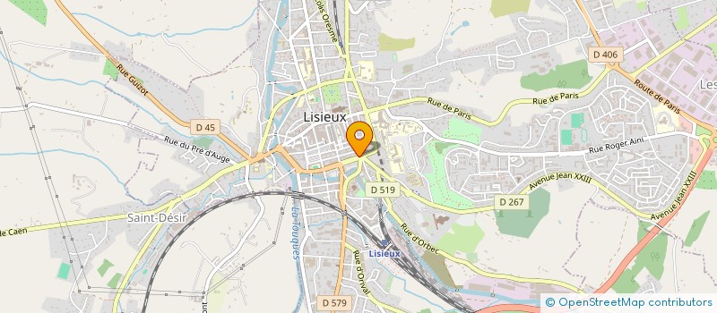 localisation de l'entreprise CLB à LISIEUX