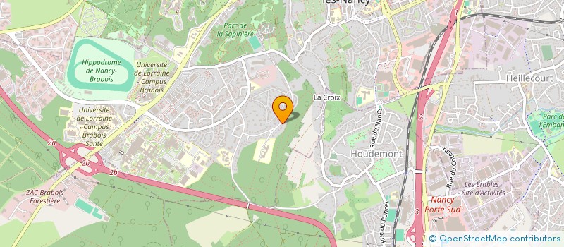 localisation de l'entreprise CLB  VANDUVRE-LES-NANCY