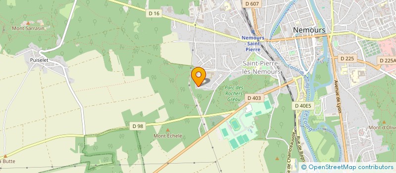 localisation de l'entreprise CLB  SAINT-PIERRE-LES-NEMOURS