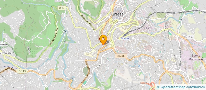 localisation de l'entreprise CLB ONE CORPORATE  GRASSE