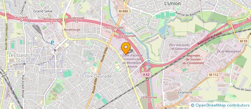 localisation de l'entreprise CLB PERFORMANCE  TOULOUSE