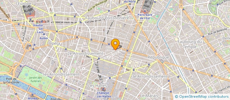 localisation de l'entreprise CLC à PARIS