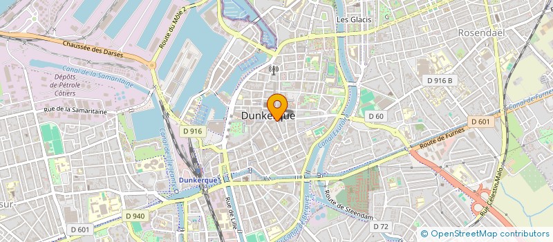 localisation de l'entreprise CLC à DUNKERQUE
