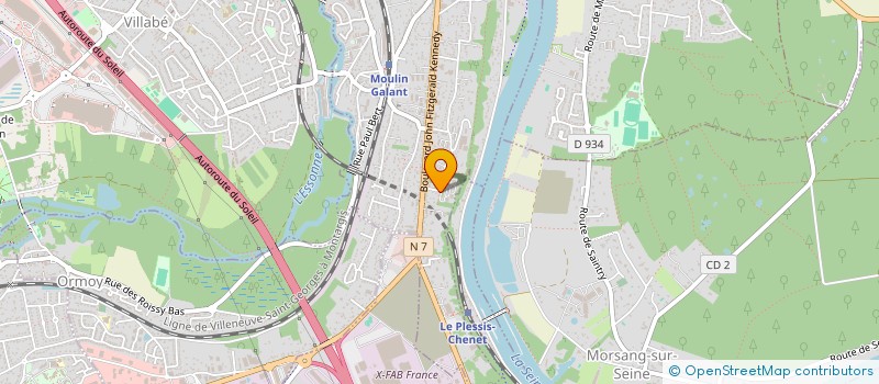 localisation de l'entreprise CLC à BALLANCOURT-SUR-ESSONNE