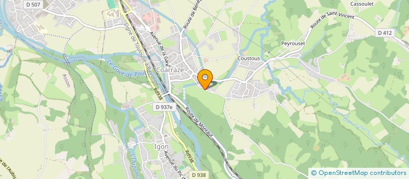 localisation de l'entreprise CLC  ARTHEZ-D'ASSON