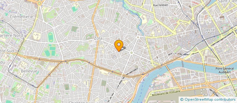 localisation de l'entreprise CLC ASSURANCES à NANTES