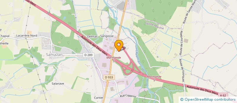 localisation de l'entreprise CLC CHARPENTE COUVERTURE ZINGUERIE  FAUGUEROLLES