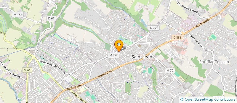 localisation de l'entreprise CLC HOLDING à SAINT-JEAN