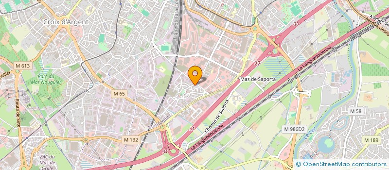 localisation de l'entreprise CLC IMMOBILIER à MONTPELLIER