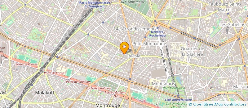 localisation de l'entreprise CLC MARKETING  PARIS