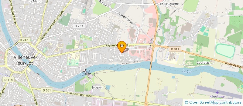 localisation de l'entreprise CLC MOTO  VILLENEUVE-SUR-LOT