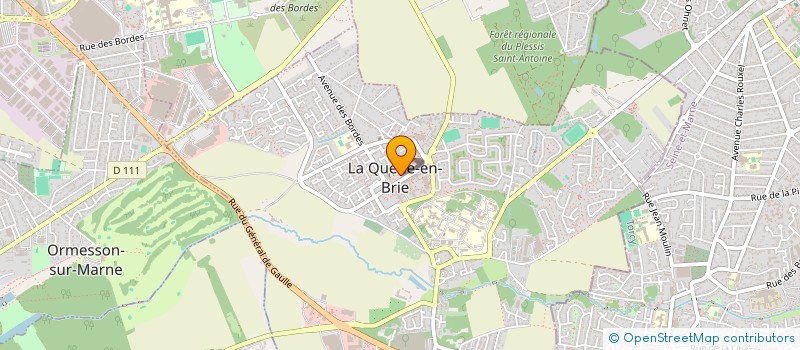 localisation de l'entreprise CLC-PARIS- VTC  LA QUEUE-EN-BRIE