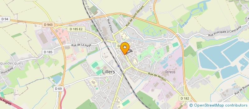 localisation de l'entreprise CLC VAPE à LILLERS