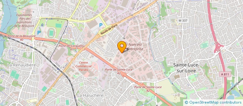 localisation de l'entreprise CLCA LA CHAPELLE SUR ERDRE à NANTES