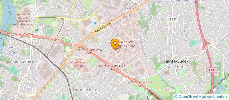 localisation de l'entreprise CLCA VARADES à NANTES
