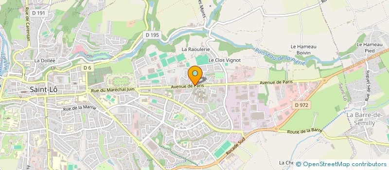 localisation de l'entreprise CLCAMN CONDE SUR VIRE  SAINT-LO