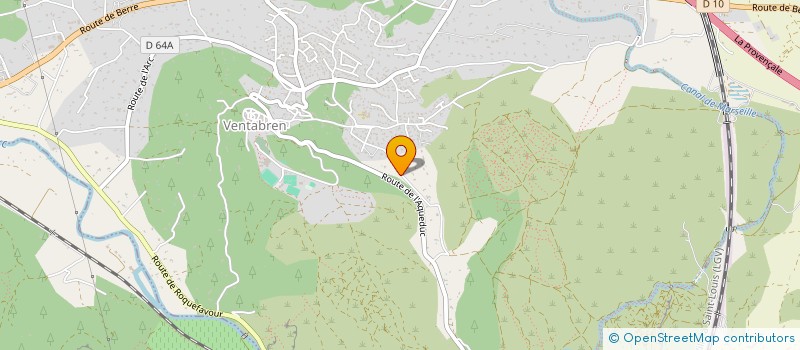 localisation de l'entreprise CLCB GESTION  VENTABREN