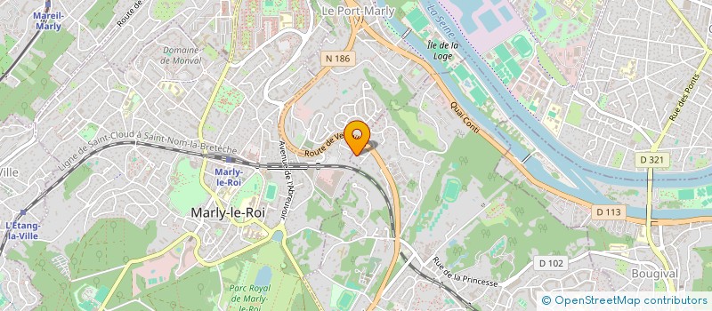 localisation de l'entreprise CLCC  LOUVECIENNES