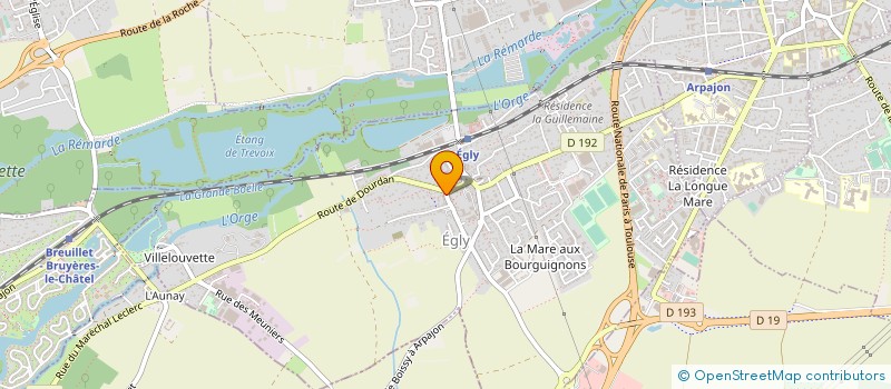 localisation de l'entreprise CLCE à EGLY